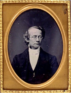 Portrait of Edward Blanchard Edgar (Class of 1835), 1857.