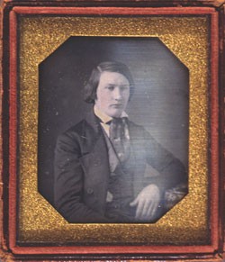 Portrait of Robert Hollingsworth (Class of 1849), ca. 1849.