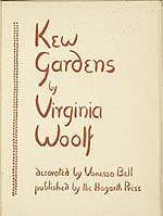 Kew Gardens, 3d ed., Hogarth Press [Virginia Woolf]