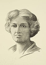 Portrait of Bertha Goudy by Mae Bradford Dunning