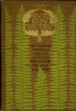 How To Know the Ferns, binding design by Margaret Armstrong